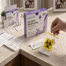 Camtech COVID-19 / RSV / Adenovirus / Flu A&B 5-in-1 Antigen Rapid Test Kit