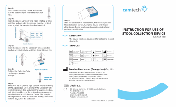 Colosafe Colorectal Cancer Screening Test (Stool DNA)