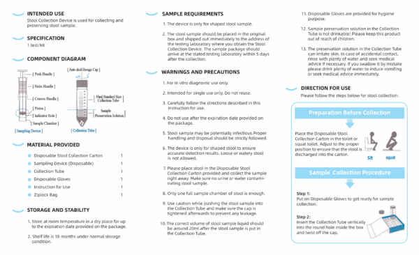 Colosafe Colorectal Cancer Screening Test (Stool DNA)